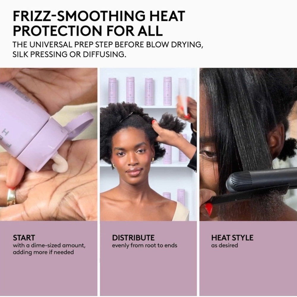 FENTY Hair The Protective Type 5-in-1 Heat Protectant Styler $31 Full Size NEW! - Picture 6 of 14